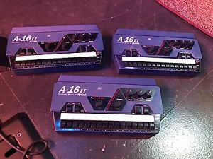 3 Aviom A-16II Personal Mixers