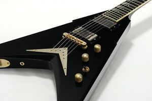 DEAN Dave Mustaine VMNT Limited Flame Maple Top Trans Black Electric
