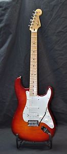 FENDER STRAT PLUS TOP HSS MIM BRAND NEW DEALER STOCK STUNNING TOP and COLOR !!