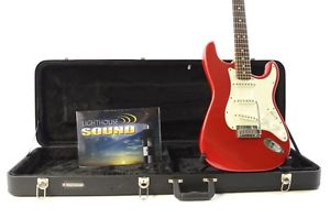 1999 Fender American Standard Stratocaster Electric Guitar - Candy Apple Red