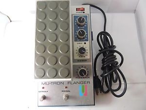 VINTAGE MU-TRON FLANGER EFFECTS PEDAL MUSITRONICS ORIGINAL & RARE FREE USA SHIP