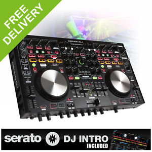 Denon MC6000 MK2 Professional USB Mixer MIDI 4 Channel DJ Controller Serato