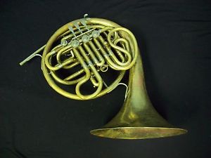 VINTAGE KING 1159 DOUBLE FRENCH HORN + CASE