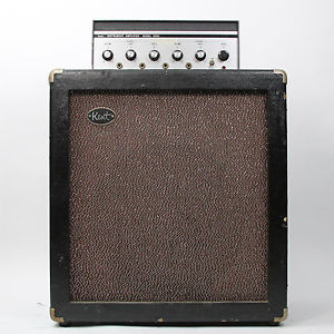 Vintage 1960s Kent Model 6550 Flip Top Bass Combo Amp MIJ Rare!