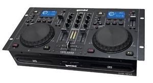 GEMINI MP3 CD DJ workstation dual CDJ PLAYER MIXER CDM-4000