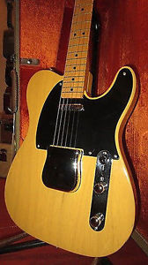 2002 Fender AVRI '52 Re-Issue Telecaster Electric Guitar Super Light Weight OHSC