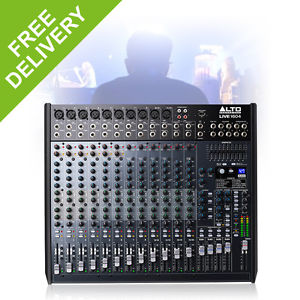 Alto LIVE1604 Professional Live Studio Mixing Desk 16 Channel DJ PA Band Mixer