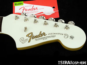 Fender Vintage 65 RI USA  Jazzmaster NECK + TUNERS 1965 Rosewood Bound White HS