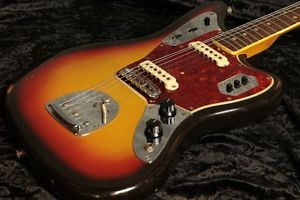 Fender made 1966 Jaguar Sunburst Electric Free Shipping