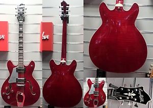 Hagstrom Super Viking  Wild Cherry Trans- Lefthand  Edition -Sofort Lieferbar!!