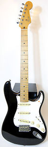 Fender Stratocaster MADE IN JAPAN 1987 Schwarz black ST57 Vintage Fujigen SETUP!