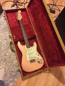 Shell Pink Warmoth Fender Stratocaster Guitar