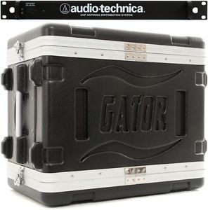 Audio-Technica AEW-DA550C + Gator GR-6S - 6 Rack Spaces - Value Bundle