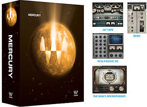 Waves MERCURY BUNDLE + Abbey Rd J37 Tape, REDD, RS56 & TKM Audio Software Plugin