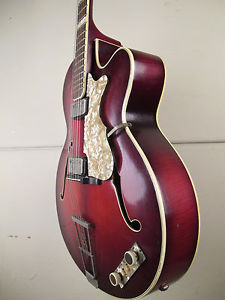 ♫ 1960's HÖFNER E2. 43,5cm Korpus ! Archtop, vintage Jazzgitarre. TOP!