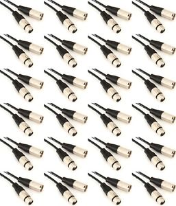 Pro Co EXM-100 Excellines Microphone Cable - 100' (24-pack) Value Bundle