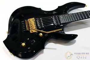 ESP FRX Gold Parts Black Used Guitar Free Shipping from Japan #g1868