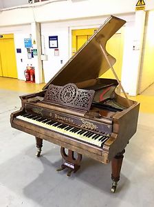 A Rare 1845 Ignaz Bosendorfer Antique Grand Piano With A Walnut Case