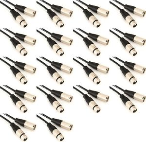 Pro Co EXM-100 Excellines Microphone Cable - 100' (18-pack) Value Bundle