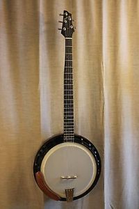 Nechville Custom Phantom Archtop Mahogany Banjo  NEW