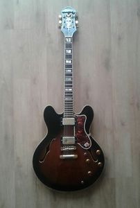 1989 EPIPHONE by GIBSON SHERATON 2 - RARE VINTAGE - SLIM NECK -GREAT CONDITION