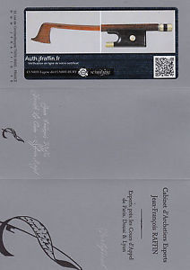 A fine French violin bow by Cuniot-Hury,ca.1890,VERY NICE!