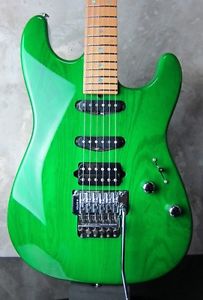 Suhr Classic Trans Green Used Electric Guitar Free Shipping