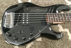 Sterling by Music Man® RAY35-BK Black Electric Bass 5-string