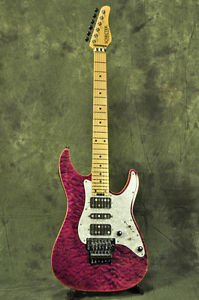 SCHECTER SD-2-24-BW PUR/M E-Guitar Free Shipping