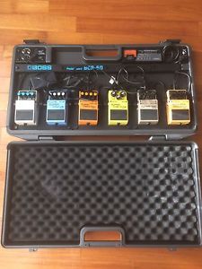 6 Effetti A Pedale Boss + Tuner + Chassis