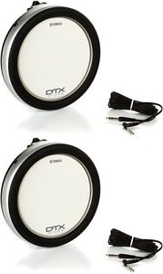Yamaha DTX Series 3-Zone Drum Pad - 8" - With Mount (2-pack) Value Bundle