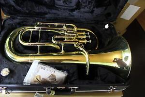 Jupiter Model 468L Three Valve Euphonium  DISPLAY MODEL MINT  QuinnTheEskimo