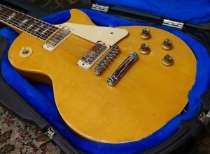 Gibson Les Paul Deluxe Natural 1976 Electric Free Shipping