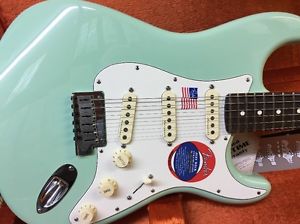 Fender Artist Series Jeff Beck Stratocaster Electric Guitar  Surf Green