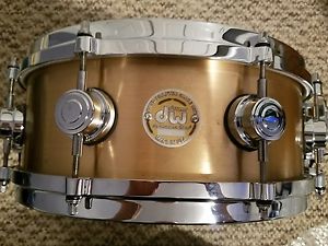 DW COLLECTORS "CAST BRONZE" 3MM THICK 5"x13"  $$ SNARE DRUM !