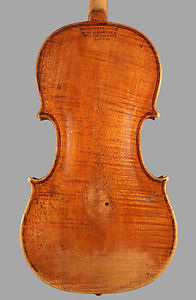 A fine old English violin prob. Behjamin Banks for Longman and Broderip,ca.1775.