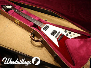 Gibson Flying V 67 Reissu Cherry FREESHIPPING from JAPAN