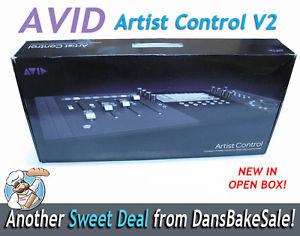 Avid Artist Control V2 9900-65171-10 Compact 40 Fader Control Surface OPEN BOX