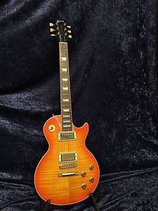 Gibson Custom Shop Class 5 Les Paul 8lbs 1 0z! LONG NECK TENON! Look at that TOP
