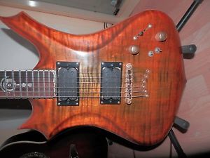 Rare Handmade Phiga Casta Guitar 2009 yellowburst neck thru Jerry Garcia