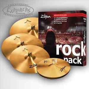 Zildjian Rock Pack Cymbal Set Up A0801R