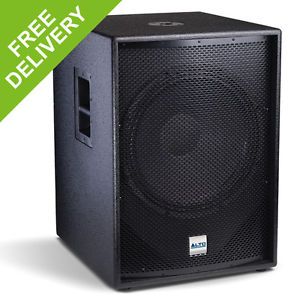 Alto TSSUB18 18" Inch Active DJ Bass Bin Subwoofer Disco Party PA Speaker 1200W