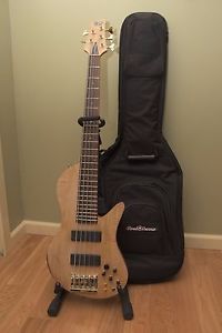 5 String Bass guitar - Fodera bridge Bartolini Soapbars Aguilar OBP 3TK Preamp
