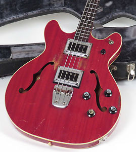 1967 Guild Starfire Bass II Cherry Finish with Case