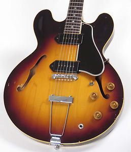 1959 Gibson ES-330 TD Sunburst Large Neck Profile