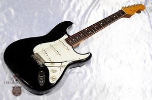 Vintage 1987-1988 Fender Electric Guitar ST62-55 Black [Excellent] made in Japan