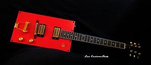Cigar Box Guitar 6 strings "Bloody Mary"