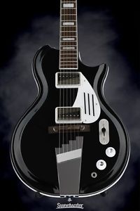 Supro Americana Series Black Holiday - Jet Black (Open Box)