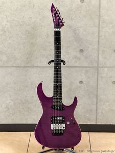 Edwards E-MV-125FR See Thru Purple Used Guitar Free Shipping from Japan #g1919