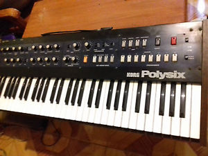 KORG Polysix Polyphonic Analog Synthesizer with Korg Flight Case